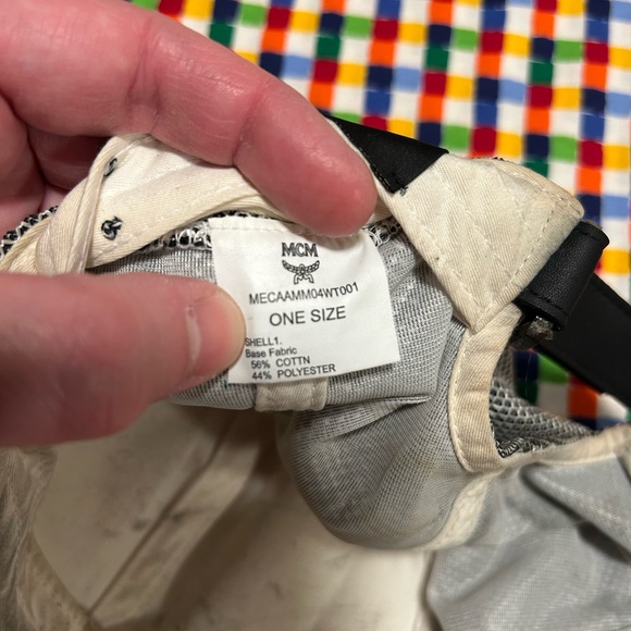 MCM (WHITE CLASSIC MESH CAP IN VISETOS) - Picture 7 of 9